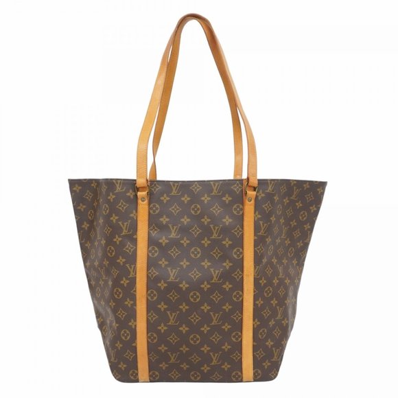 LOUIS VUITTON Brown Monogram Tote Bag - Picture 1 of 16